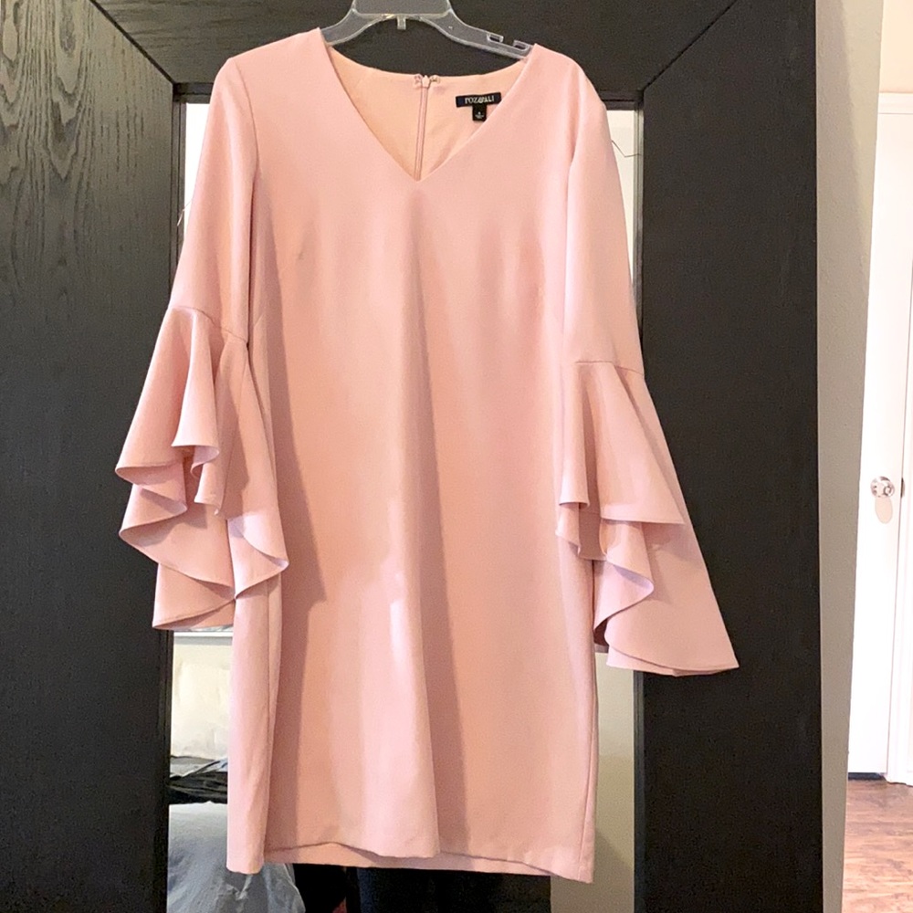 Roz and Ali size 6 pink dress